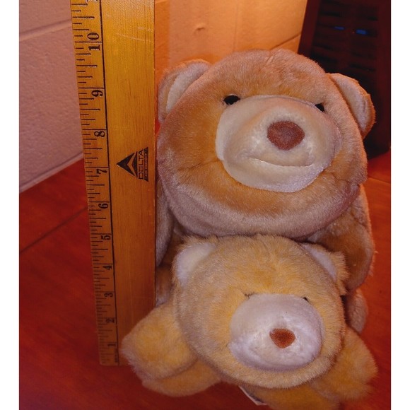 Pair of GUND Snuffles Bears  7" and 12" Plush Charmin look-a-likes - Picture 8 of 13